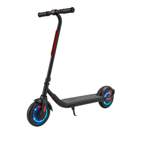 Scooter Electrico Vel 16 Km/h 150w Para Niños Color Negro