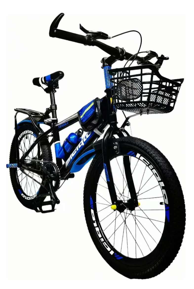 Bicicleta Deportiva De Montaña Infantil R-20 Con Accesorios Cuadro 20