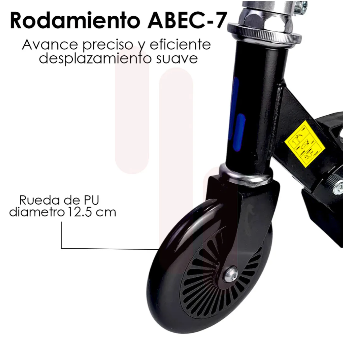 Scooter Patín Del Diablo para Niños Altura Ajustable ICIQLO