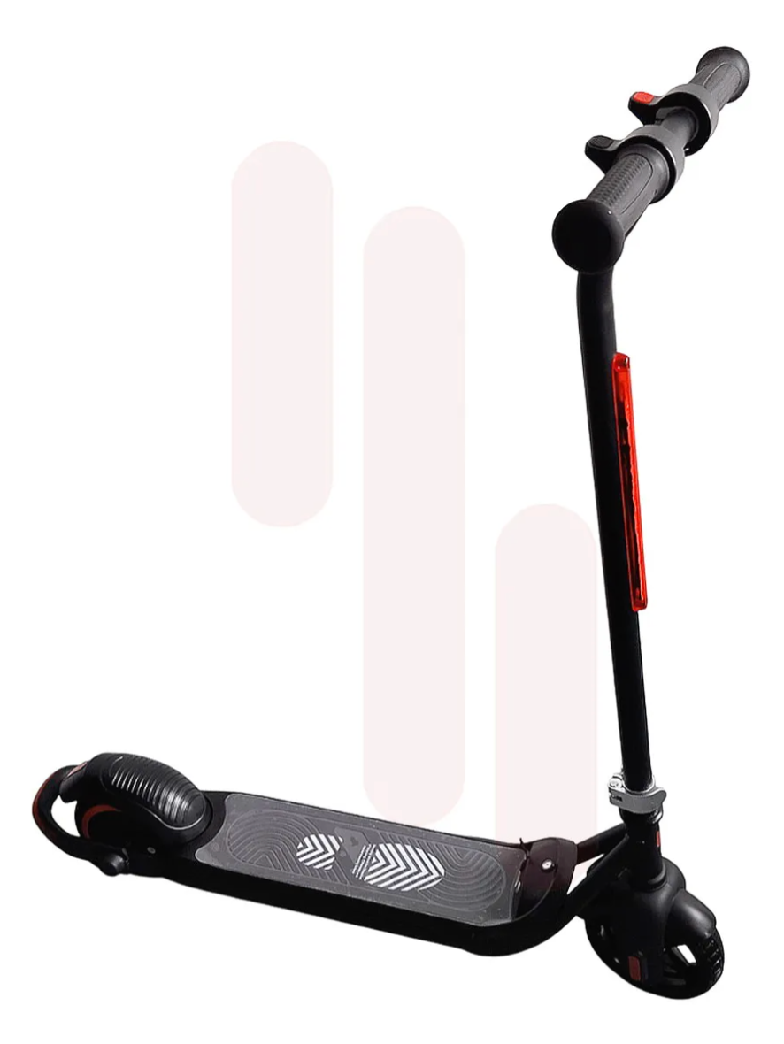 Scooter Electrico Vel 16 Km/h 150w Para Niños Color Negro