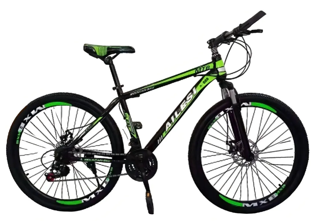 Bicicleta De Montaña de 21 Vel. Suspensión y Frenos De Disco / Tamaño del cuadro 26