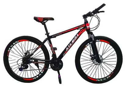 Bicicleta De Montaña de 21 Vel. Suspensión y Frenos De Disco / Tamaño del cuadro 26