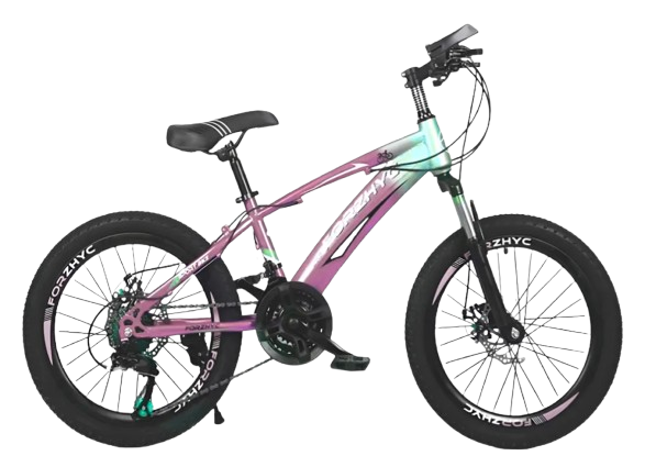 Bicicleta De Montaña 21 Vel. Suspensión y Frenos De Disco R-24