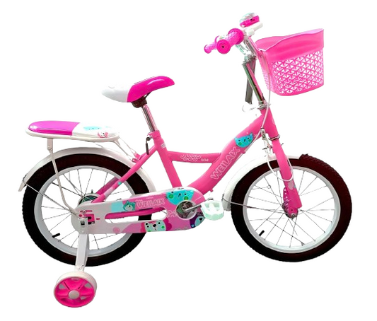 Bicicleta Infantil de entrenamieto R-20 con canasto y frenos V-brakes - Cuadro 20